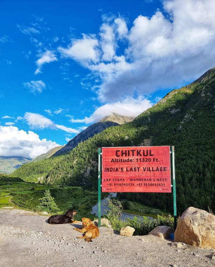Lap Stays - Wanderer'S Nest Chitkul Buitenkant foto