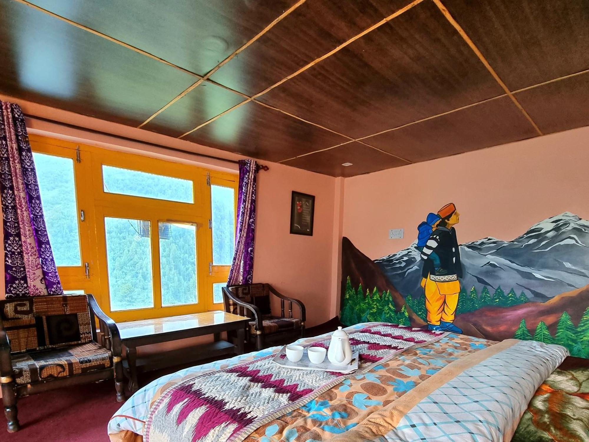 Lap Stays - Wanderer'S Nest Chitkul Buitenkant foto